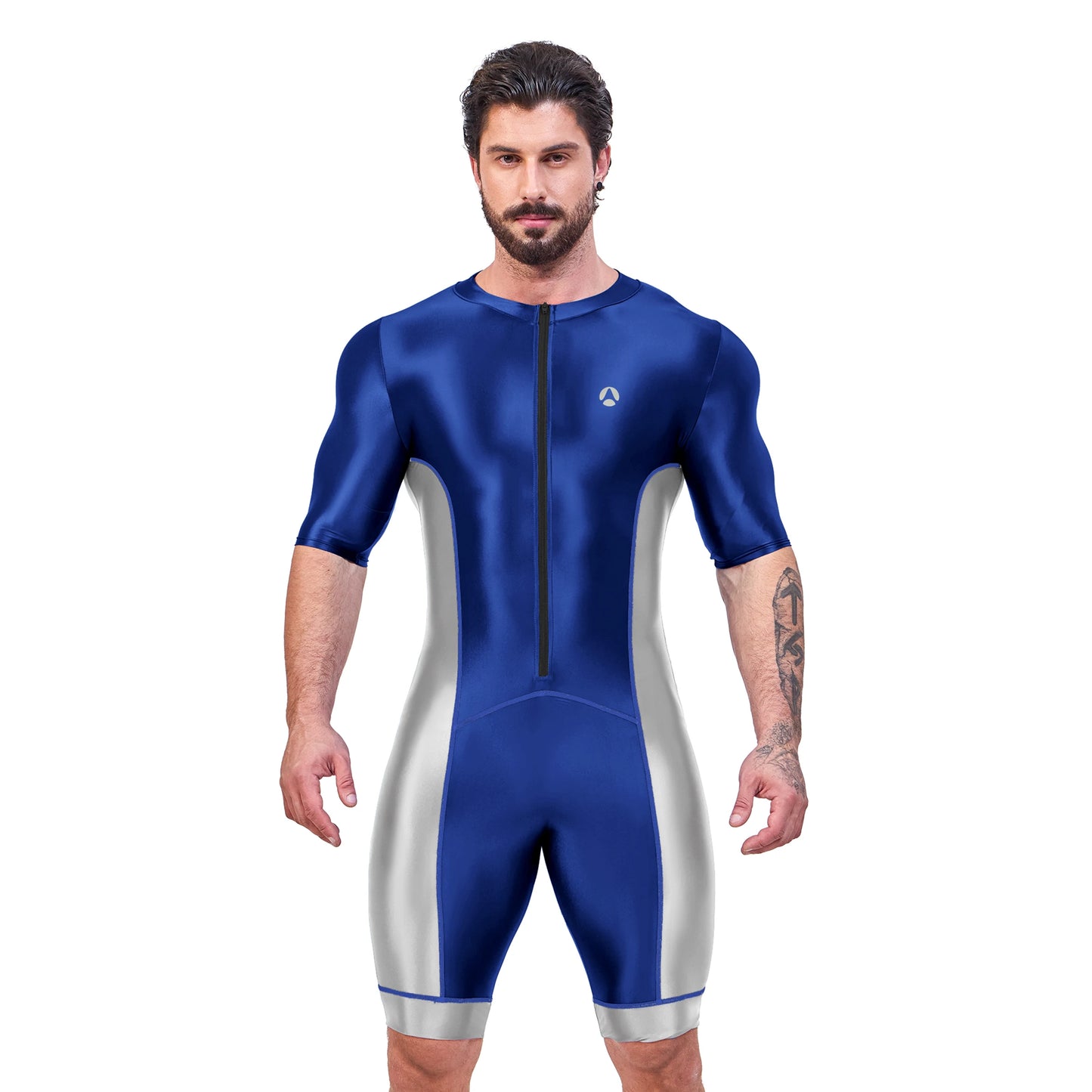 Men’s Glossy Satin Sport Bodysuit