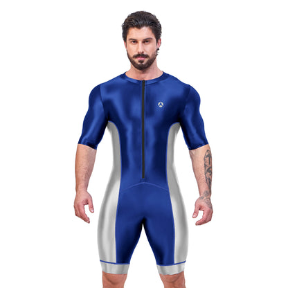 Men’s Glossy Satin Sport Bodysuit