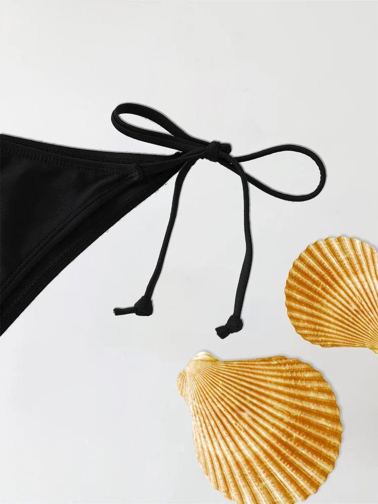 Sexy Brazilian Triangle Bikini Set